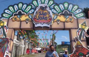 São João no arraiá Pertinho de Você e da Vila Palmeiras está bombando não fiquei de fora