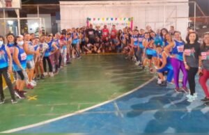 Primeiro aulão solidário realizado com sucesso neste sábado 18