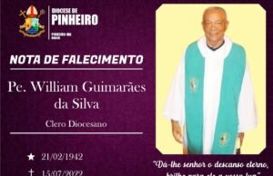 Padre e prefeito de Alcântara Wiliam Guimarães falece em São Luís nesta sexta-feira 15