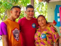 Vereador e Pré Candidato Ribeiro Neto visitou a Raposa neste sábado 13