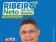 Ribeiro Neto convida para a festa de lançamento da sua candidatura no Residencial Recepções lançamento