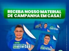 Ribeiro Neto 5111: Militância segue valentemente nos bandeiraços e colagem de cartazes