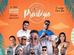 Celebração do Réveillon Privilégio 2023 nos Jardins do ILLA