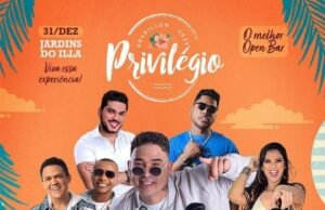 Celebração do Réveillon Privilégio 2023 nos Jardins do ILLA