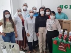 Fátima Araújo doa três TV’s para o Hospital Dr. Genésio Rêgo