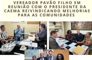 Vereador Pavão Filho reinvindica ações da CAEMA para vários bairros da grande Ilha