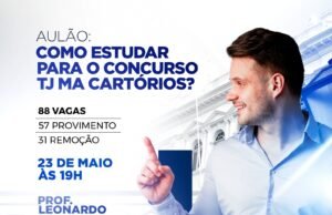 Não perca a oportunidade de aprender com um verdadeiro especialista em concursos público