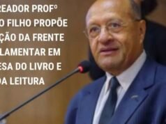 O Vereador Profº Pavão Filho propõe a criação da Frente Parlamentar em defesa do Livro e da Leitura