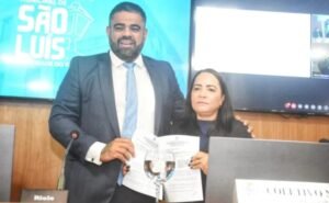 Presidente Paulo Vitor e vereadora Concita Pinto
Foto/ Fabrício Cunha 
