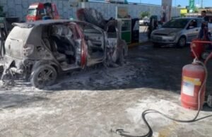 Vídeo: carro com três mulheres explode em posto no Rio Grande do Norte