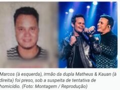 Vídeo: IRMÃO DOS CANTORES MATHEUS E KAUAN É PRESO APÓS TENTAR MATAR PRIMO DA EX-