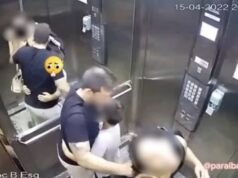 Vídeo: Médico de João Pessoa é flagrado agredindo ex-companheira na frente de criança