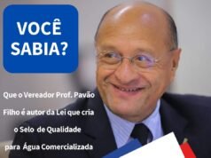 Vereador Prof. Pavão Filho é autor da Lei que cria o Selo de Qualidade para Água Comercializada em São Luís