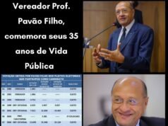 Pavão Filho relembra trajetória política e comemora 35 anos de vida pública