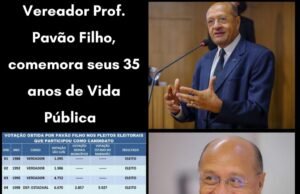 Pavão Filho relembra trajetória política e comemora 35 anos de vida pública