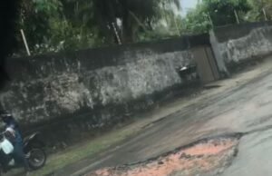 Alô prefeito, Julinho! Avenida de acesso à Estrada de Ribamar pela Maiobinha está cortada após chuva abrir cratera