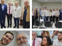 DIRETORIA DO HSE PARTICIPA DE EVENTO DA SEDEPE COM O MÉDICO DR. RAUL CUTAIT SORE SAÚDE PÚBLICA