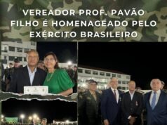 VEREADOR PROF. PAVÃO FILHO É HOMENAGEADO PELO EXÉRCITO BRASILEIRO