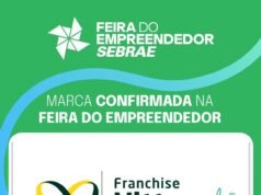 A empresária Loide Almeida da VittaJob Franchise participa da Feira do Empreendedor do Sebrae em Balsas-MA