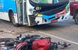 Motociclista morre após colidir com ônibus na Estrada da Maioba